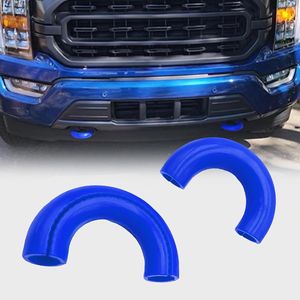 Cubierta de Gancho de Remolque Oliver Azul TPE para Ford F150 Bronco Tundra 04-21, Protección para Enganche de Remolque - Product Image 1