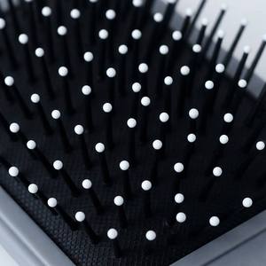 Ensemble de brosses et peignes à <span class=keywords><strong>cheveux</strong></span> en plastique 6 en 1 avec miroir à main en forme d'ours, kit de peignes démêlants à picots souples pour le massage, pour le coiffage quotidien des filles - Product Image 4
