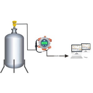 Nội tại an toàn nổ bằng chứng Tank Side hiển thị kỹ thuật số Meter chỉ số 2 dây Loop Powered 4-20mA mức chất lỏng Transmitter - Product Image 2