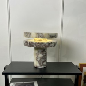 Marble Table <b>Lamp</b> E27 <b>LED</b> 220V Switch Control For Living Room Bedroom Decorative <b>Lighting</b> - Product Image 3