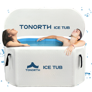 Bañera Portátil Plegable para Inmersión en Agua Fría, Baño de Hielo Inflable para Corredores, Garantía de 2 Años - Product Image 1