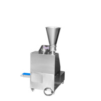 Machine automatique à moteur pour la fabrication de pains farcis en acier inoxydable, pour Baozi et Momo, capacité de production de 50 pièces/minute
