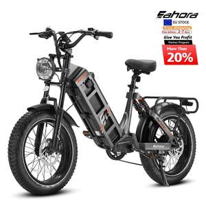 Eahora Juliet 48V 1000W Bicicleta de montaña eléctrica Retro 60AH Ciclo con Fast Road Dirt Fat Tire Motor de cubo trasero ¡El mejor precio de puerta! - Product Image 1