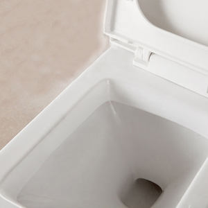 WC monobloc en céramique à siphon, forme carrée, pour adultes, à poser au sol, <span class=keywords><strong>de</strong></span> luxe, pour hôtel, modèle KD-T007P - Product Image 6