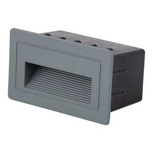Vente en gros <span class=keywords><strong>Yotta</strong></span> GS-007 Luminaire LED encastré carré moderne pour escalier intérieur/extérieur, blanc chaud CCT, IP65, base en aluminium, jardin - Product Image 4
