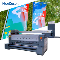 Imprimante à sublimation textile directe Hancolor 1600 mm à quatre têtes I3200 pour l'impression de drapeaux