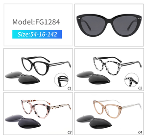 แว่นตากันแดดโพลาไรซ์สำหรับผู้หญิงขายดีมากแว่นตาแบบคลิปออนสำหรับผู้ชายกรอบวัสดุอะซิเตท - Product Image 3
