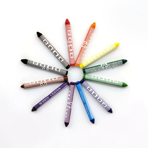 NO.88 12-Color Plastic Wax Crayon Set Bath-friendly Kids <b>Drawing</b> Crayons Wholesale Boxed Crayons - Product Image 4