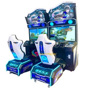 Popular y Atractivo Simulador Electrónico de Conducción, Máquina de Juego de Carreras y Disparos con Pantalla LCD de 42 Pulgadas, 1 Jugador, en Venta - Product Image 5
