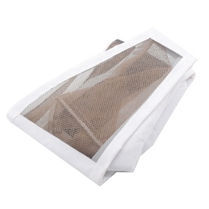 Mũ nuôi ong, mũ ong vuông mới trắng hai lớp bông nguyên chất chống muỗi và ong cắn mặt lưới - Product Image 4