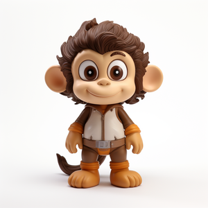 Set di Statuette Realistiche di Scimmie Personalizzate in PVC, Giocattoli di Animali Selvatici del Gioco di Ruolo, Decorazioni Educative per Feste per Bambini - Product Image 6