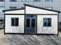 Voros Maison Conteneur Modulaire Extensible Personnalisée 20Ft 40Ft avec Cuisine Préfabriquée en Acier Léger