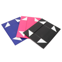 Boîte cadeau recyclable à aimant rigide doublure en éponge carton stratification brillante gaufrage pour bougies fleurs de la Saint-Valentin