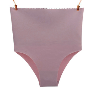 Culottes string sans couture confortables en soie glacée imprimée de haute qualité pour femmes – Vente en gros - Product Image 2