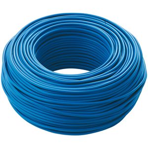 Cable Eléctrico Unipolar Fs17 de 4mm Azul, Rollo de 100m, Conductor de Cobre, Aislamiento de PVC, para Uso en Alimentación Eléctrica - Product Image 1