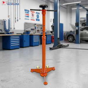 Support de levage robuste de 3/4 tonne à grande portée avec roues et pédale pour le levage de boîtes de vitesses automobiles - Product Image 2