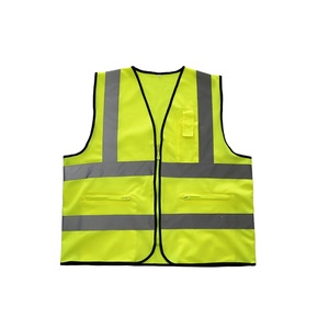 Chaleco de Seguridad Ajustable para Construcción, Chaleco Reflectante, Diseño Moderno, Alta Visibilidad - Product Image 1