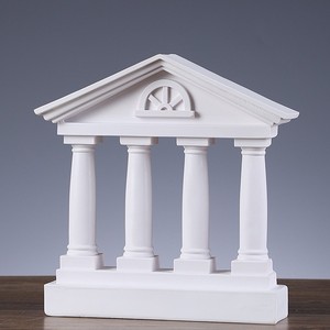 Modello Architettonico in Stile Greco Europeo, Statua in Resina Fatta a Mano, Decorazione per Casa, Scenografia da Scrivania, Accessori per Fotografia - Product Image 2