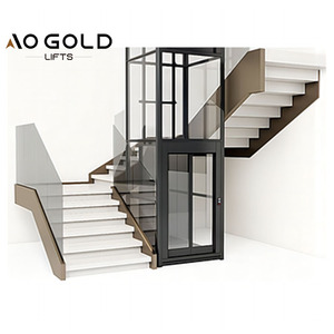Aogold agxi 1-3 người 3 tầng thủy lực lái xe nhà thang máy 10m 250kg Công suất với bảo hành 5 năm và thiết kế hiện đại - Product Image 6