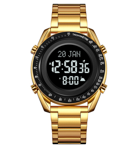 Montre Premium Skmei 2143 hommes Jam Tangan montres musulman Azan Uhr horloge prière Azan Qibla Direction montre <span class=keywords><strong>Al</strong></span> <span class=keywords><strong>Harameen</strong></span> - Product Image 4