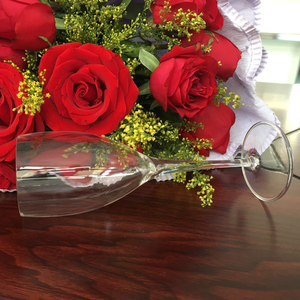 Calici da Vino in Acrilico BST 6oz 175ml Personalizzati, Bicchieri Trasparenti Gialli e Bianchi in Plastica per Champagne, Ideali per Matrimoni - Product Image 3