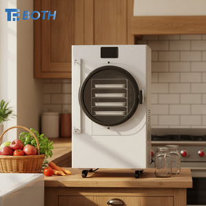 Déshydrateur sous vide domestique YFD-4 en acier inoxydable pour la transformation alimentaire, bonbons, fruits, automatique, économe en énergie, haute qualité, finition mate - Product Image 1