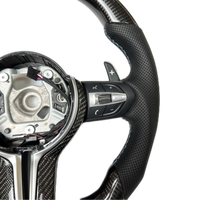 Volant de direction perforé en carbone M Sport Performance pour BMW F10 F20 F30 F02 F32 E60 E70 E92 E60 M3 F80 F90