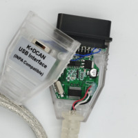 ACARDIAG 9241 FT232 Chip K + CAN DCAN Botón de interruptor para BMW INPA OBD2 Cable Herramienta de diagnóstico automático