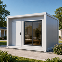 Maison conteneur mobile moderne, bureau préfabriqué, mini-maison en acier insonorisée et étanche, couleur personnalisable, hôtel