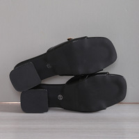 Sandal Platform Trendy 2026 Sol Tebal Ujung Terbuka dengan Alas Karet Anti-Selip & Desain Slip-On - Ideal untuk Wanita