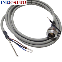 Steckverbinder Push-Pull EEG-Buchsen FGG-Steckverbinder 1B 8-polig Kabelbaum Kundenspezifische Kabelkonfektion 1B 2B 3B 4B Serie Messingkontakte