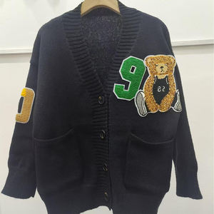 Venta de fábrica Otoño Invierno estilo coreano cárdigan suelto moda suéter de punto cárdigan suave para mujer - Product Image 5