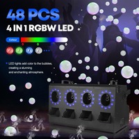 Topflashstar 3000W automatique LED bulle fumée brouillard Machine DMX sans fil contrôlé fête mariage anniversaire métal matériel