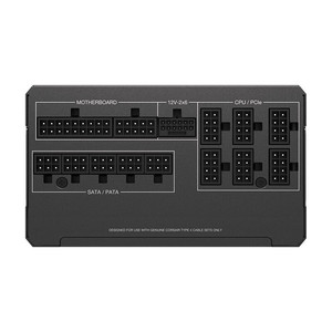 พาวเวอร์ซัพพลายแบบโมดูลาร์เต็มรูปแบบ <span class=keywords><strong>Rm1000x</strong></span> 1000w ได้รับการรับรองมาตรฐาน Gold รองรับ Atx3.1 และ Pcie5.1 ใช้ตัวเก็บประจุญี่ปุ่นทั้งหมด เสียงรบกวนต่ำ - Product Image 6