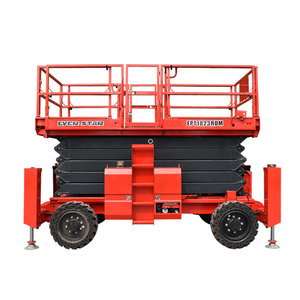 Công việc trên không nâng cá nhân nền tảng điện di động người duy nhất tự hành nền tảng nâng cắt kéo cho doanh số bán hàng - Product Image 2