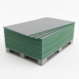 Pannello MDF Verde Melaminico di Alta Qualità 18mm, Resistente all'Umidità, Densità 810, Grado E0/F4 per Uffici, Ville e Hotel, Origine Cina - Product Image 1