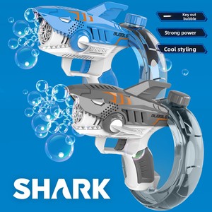 New Cross-border Shark Electric Bubble Gun, Children's Fully Automatic Bubble Machine, <strong>Boys</strong>' Toy, Bubble Blowing Toy - Product Image 2