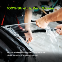 Accessoires automobiles, film de protection de peinture TPU PPF transparent invisible auto-réparateur de haute qualité pour carrosserie de voiture