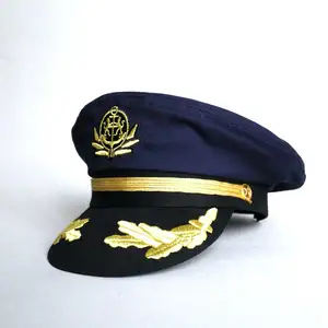 סיטונאי באיכות גבוהה כותנה לרקום קפטן כובעים