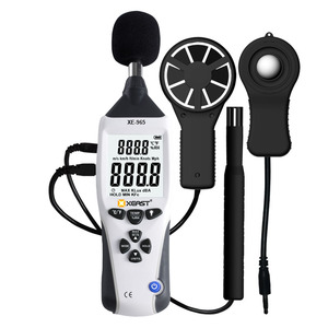 XEAST XE-965 5-in-1 Handheld Multifunctional <b>for</b> Test Instrument <b>Meter</b> Light Sound <b>Humidity</b>/Temperature Anemometer OEM Customize - Product Image 1