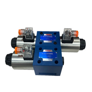 วาล์วโซลินอยด์ไฮดรอลิก / ไฮดรอลิก 4WE10E4WE10J / H / G24V-A220V แบบควบคุมด้วยแม่เหล็กไฟฟ้าแรงสูง - Product Image 3