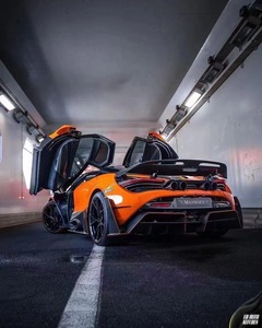 ชุดแต่งสปอยเลอร์คาร์บอนไฟเบอร์ฟอร์จคุณภาพสูงสำหรับ McLaren 720S รุ่น M สไตล์ บังโคลนท้ายรถ สภาพใหม่ - Product Image 5
