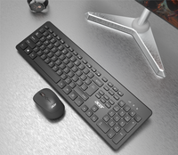 Untuk Acer OAK 940 2.4G Wireless Mute Mouse dan Keyboard Combo untuk Penggunaan Komputer Tersedia Grosir