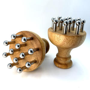 Peine Gua Sha de Acero Inoxidable 304 con Puntas Gruesas para Masaje Abdominal, Masaje de Meridianos y Alivio del Dolor - Product Image 2