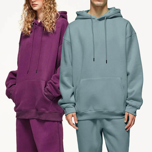 Sudaderas con Capucha de Algodón Unisex de Alta Calidad KingSen, Ropa Casual Cómoda para Invierno, Sudadera con Capucha Lisa para Hombre y Mujer - Product Image 3