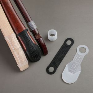 Manchons antidérapants universels en silicone pour cintres – Empêchent les vêtements de glisser, sans trace, pour cintres en bois/plastique - Product Image 3