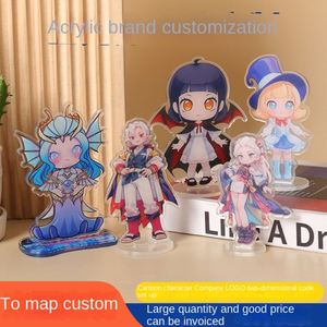 Factory Customization Acrylic Brand Customized School Graduation Memorial Desktop Ornaments <b>Gift</b> Keychain Pendant Model 001 - Product Image 2