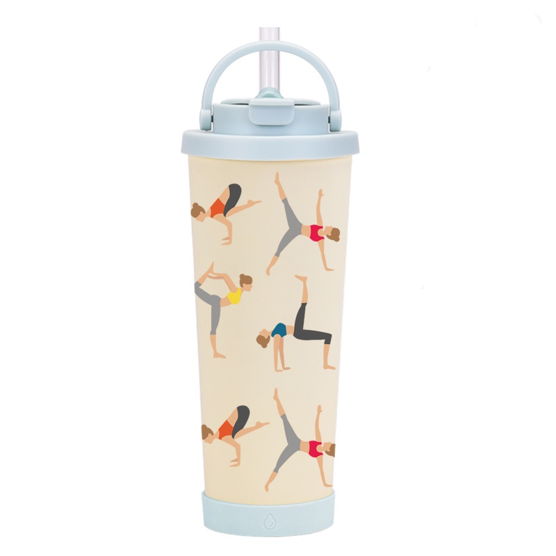 830ml milk tea steel cup