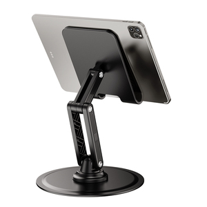 Support de <span class=keywords><strong>tablette</strong></span> magnétique rotatif à 360° X88M/E, support de bureau réglable en hauteur pour <span class=keywords><strong>tablette</strong></span>, support universel stable avec base lestée - Product Image 1
