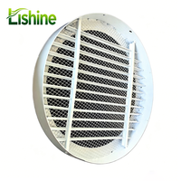 Grille de ventilation de plafond en alliage d'aluminium à bride, moderne, sans soudure, avec revêtement en poudre, pour systèmes CVC
